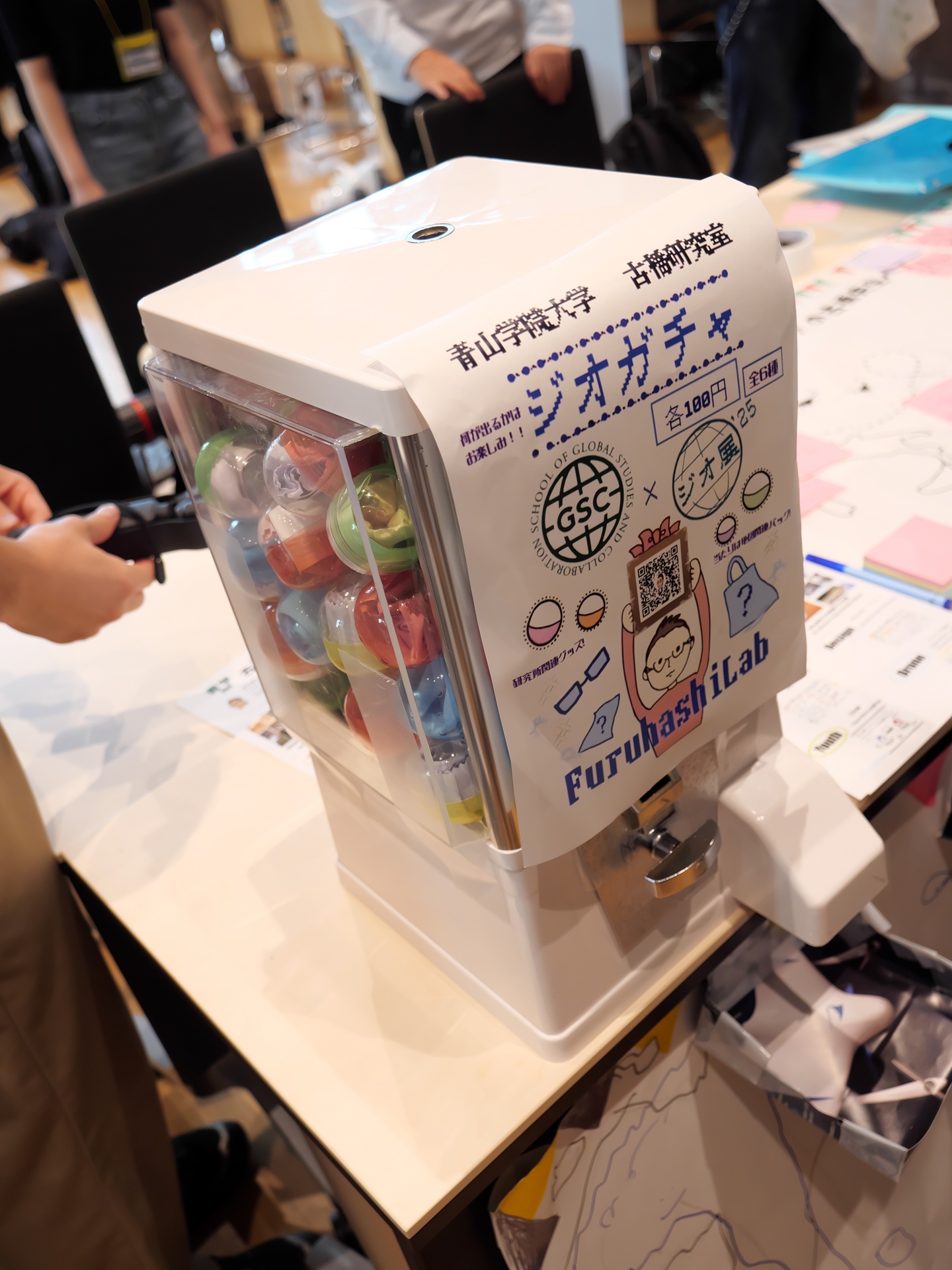 昨年の古橋研究室のブース