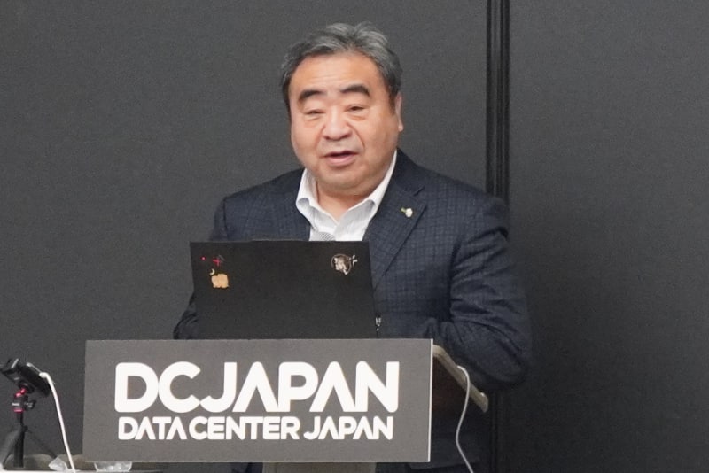 日本データセンター協会副理事長兼運営委員長／東京大学大学院情報理工学系研究科教授の江崎浩氏