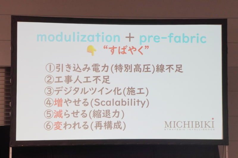 モジュール型データセンターのメリット