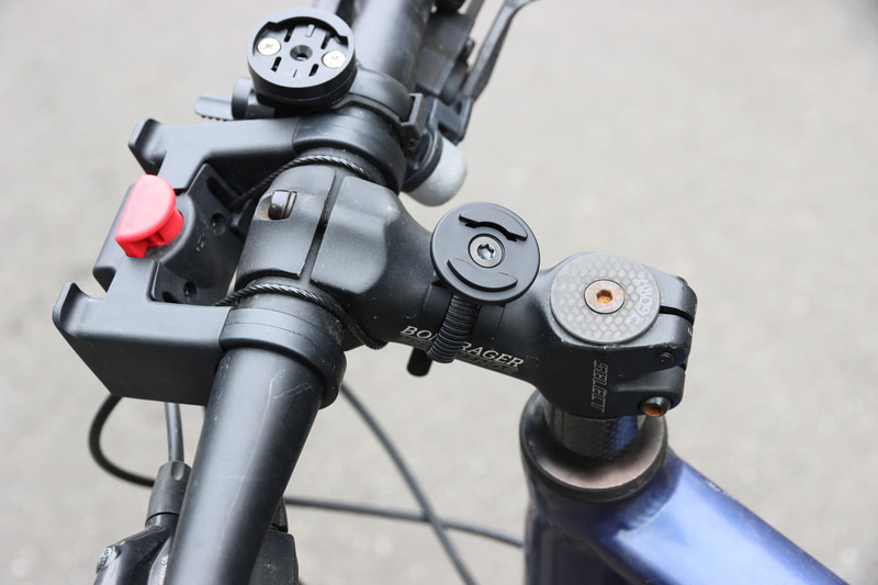 ステムに取り付けたパターン