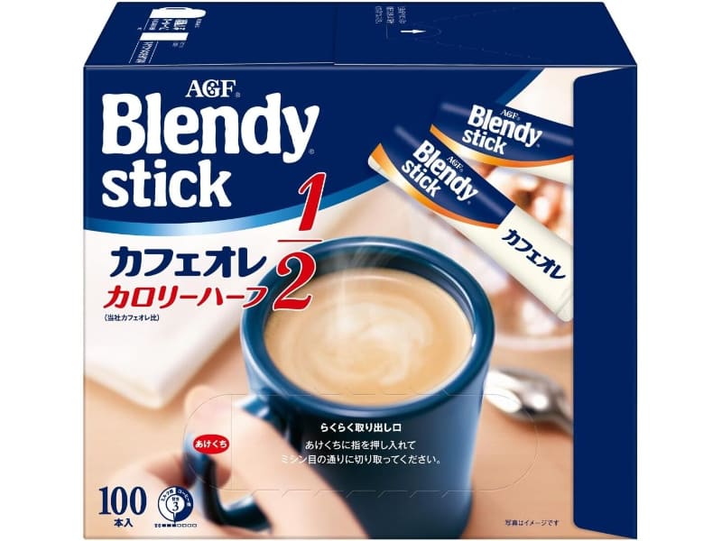 ブレンディ スティック カフェオレ カロリーハーフ 100本