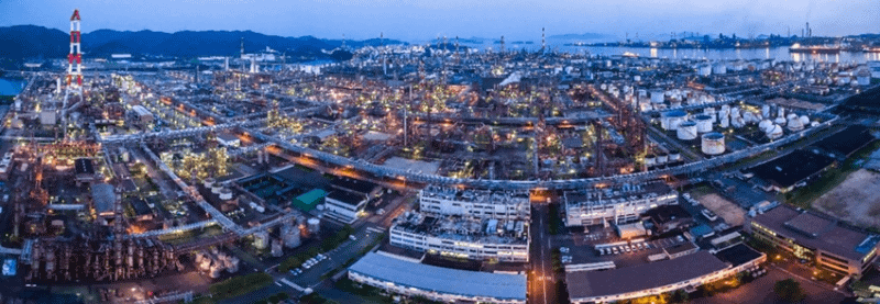 実証が行われた三菱ケミカル岡山事業所