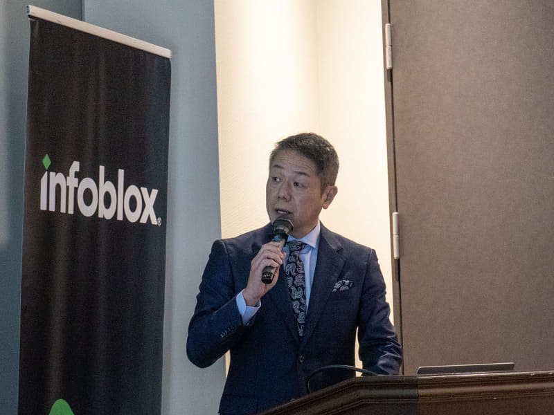 Infoblox株式会社 カントリーマネージャー 土橋一範氏