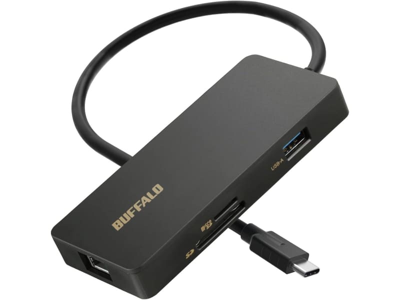 バッファロー 7-in-1 LUD-U3-CGCBK/N（ブラック）
