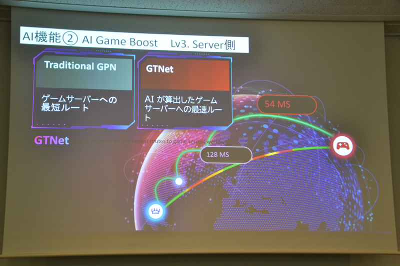 サーバーへの最速ルートを自動検索して変更する「GTNet」