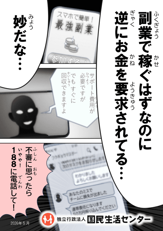 啓発資料（国民生活センター）