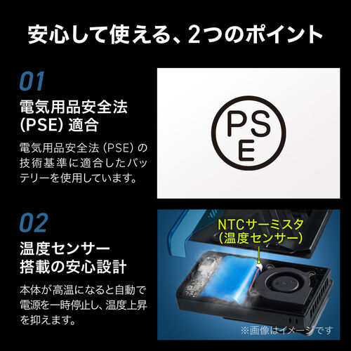 安全性を高める機能も搭載