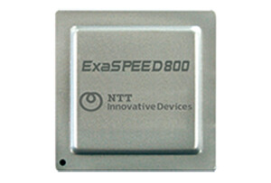 今回の実験で使用した800GコヒーレントDSPチップ（NTTイノベーティブデバイス製）