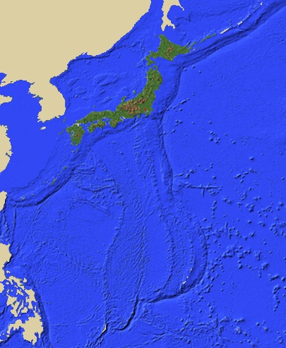 ワールドデータの公開範囲（画像提供：海上保安庁海洋情報部）