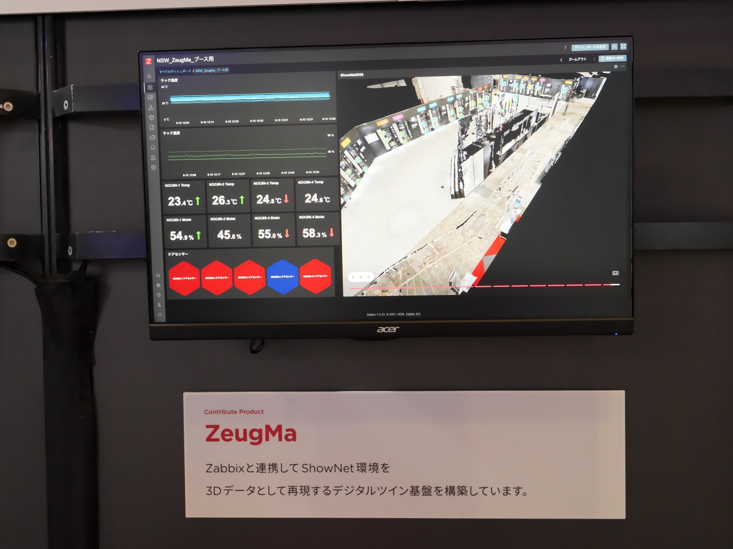 「ShowNet」の監視デモ
