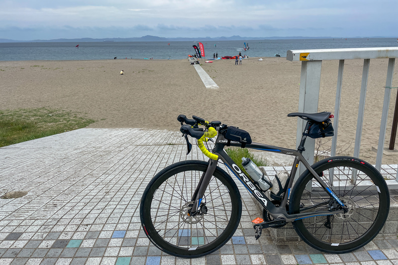 三浦半島1周、最初は100km走るだけでも辛かったが、徐々に余裕をもって走れるように