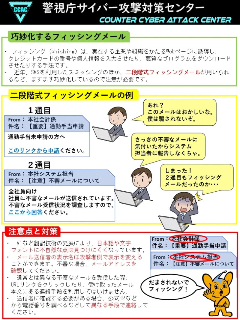 警視庁サイバー（<a href="https://x.com/MPD_cybersec" class="strong bn" target="_blank">@MPD_cybersec</a>）の<a href="https://x.com/MPD_cybersec/status/2064986229846987253" class="strong bn" target="_blank">ポスト</a>より