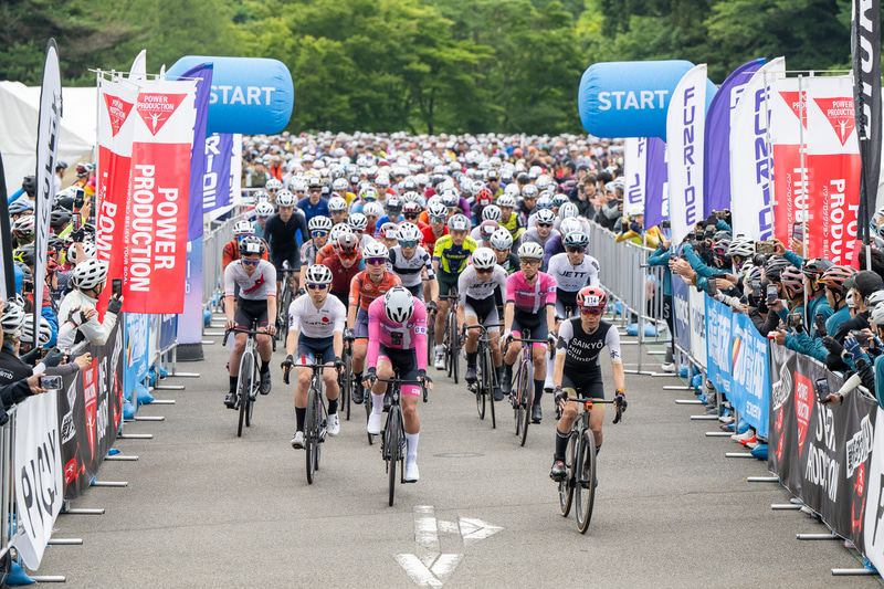 富士スバルラインを走って五合目を目指す「Mt富士ヒルクライムレース」（写真提供：Mt富士ヒルクライム実行委員会）