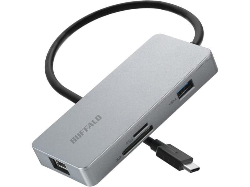 バッファロー 7-in-1 LUD-U3-CGCSV/N（シルバー）