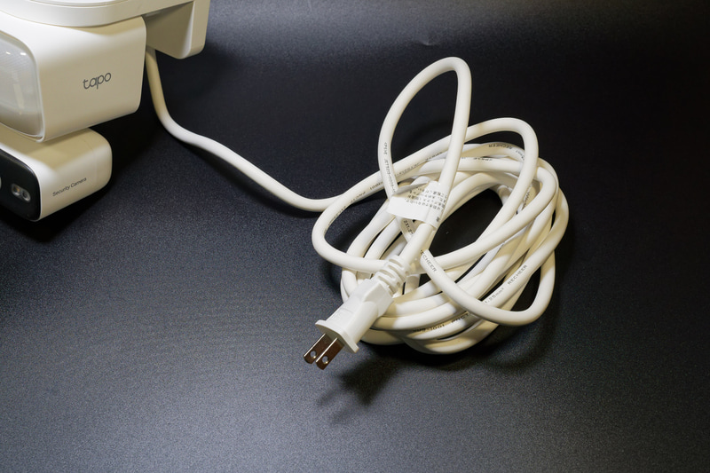 電力供給は家庭の電源コンセントから