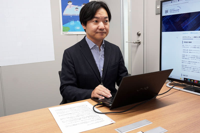 独立行政法人情報処理推進機構（IPA）セキュリティセンター リスクマネジメント部 セキュリティ制度グループ グループリーダー 江島将和氏。2017年には自己宣言制度「SECURITY ACTION」を立ち上げるなど、長く中小企業向けの施策を担当してきた