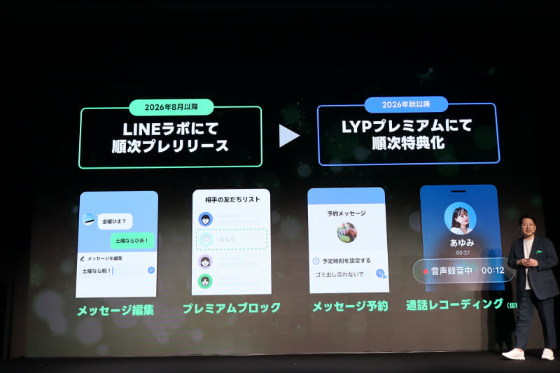 新機能は2026年8月以降に「LINEラボ」でプレリリース