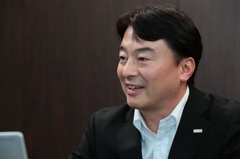 「2035年のありたい姿を『社会の“あたらしい”を起動しつづけるグローバルネットワークソリューションカンパニーへ』と定めました」（髙富氏）