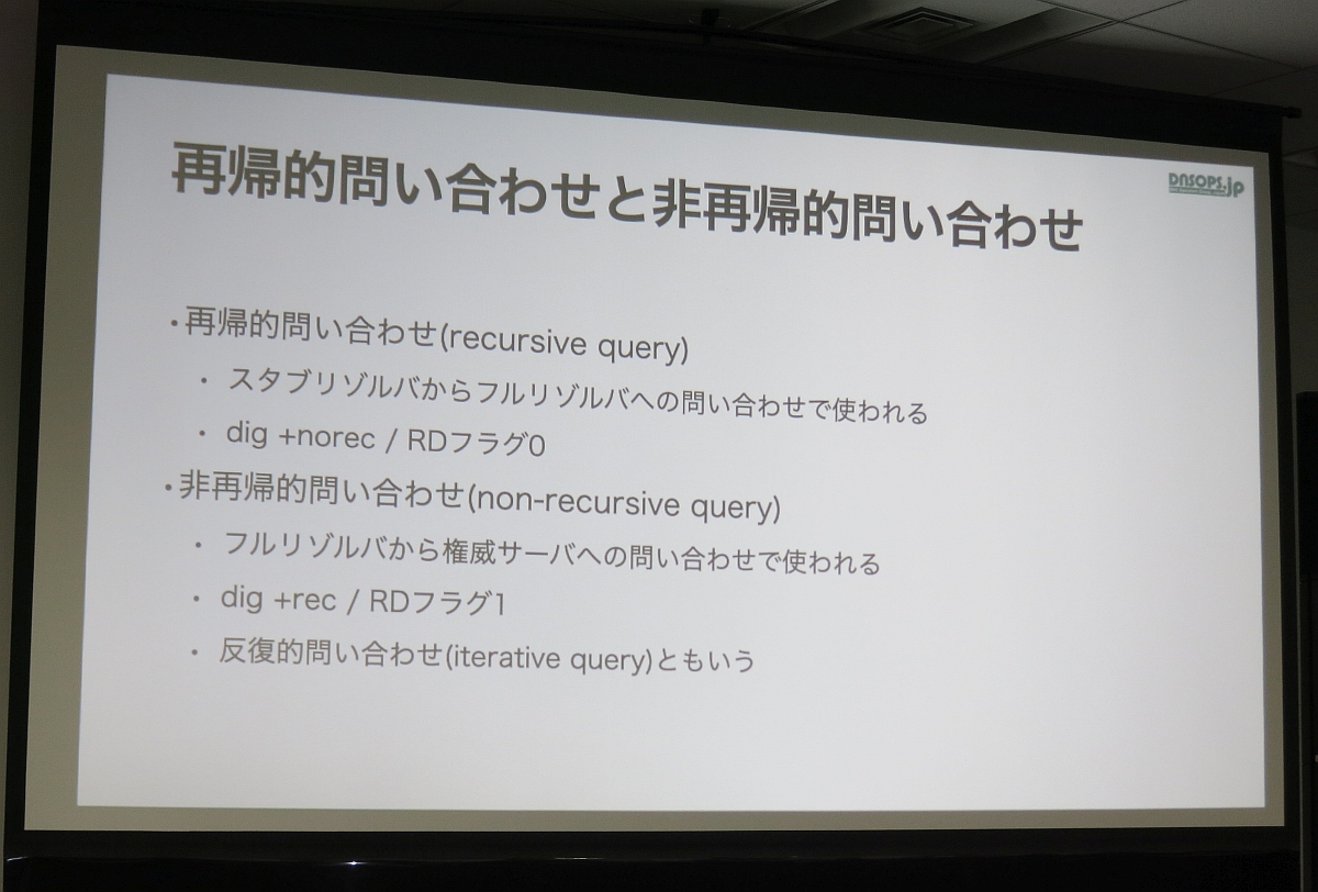 図21　再帰的問い合わせと非再帰的問い合わせ