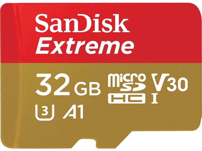 SanDisk Extreme microSD 32GB SDSQXAT-032G-GH3MA