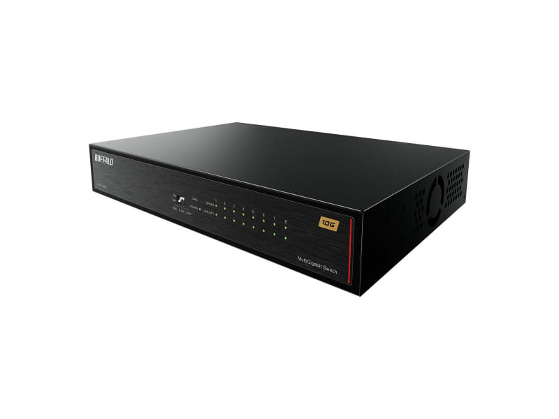 バッファロー LXW-10G8/N（8ポート・電源内蔵）