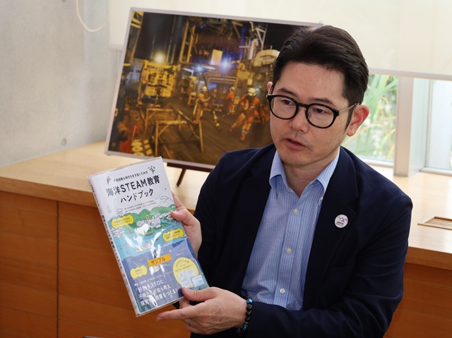 国立研究開発法人海洋研究開発機構（JAMSTEC）の市原盛雄氏（企画部門 事業推進部 海洋STEAM推進課長／科学技術教育アドバイザー）
