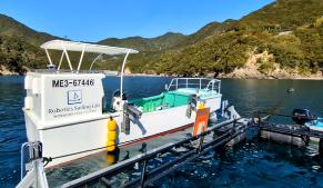 （上段・左から）UMIAILE、スペースワン、ALANコンソーシアム、（中段・左から）ロボティクスセーリングラボ、Nōka.AI、NEDO、（下段・左から）アイエスイー、マリンオープンイノベーション機構／静岡市、ポテンシャライト