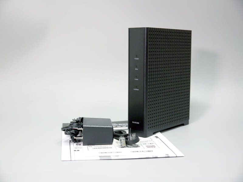 エレコムのエントリー向けWi-Fi 7ルーター「WRC-BE36GS」