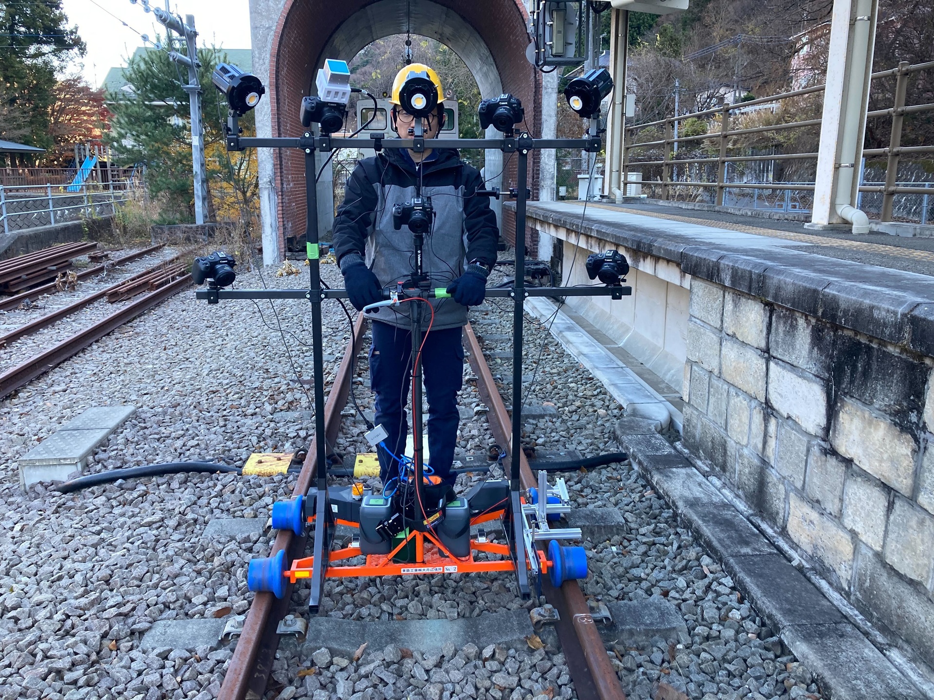 鉄道用3D撮影装置