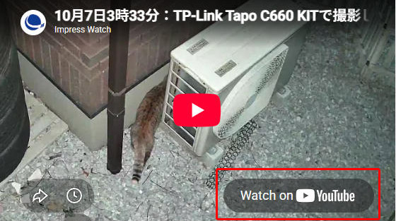 PCで4Kの映像を再生するための設定は［Watch on YouTube］をクリック