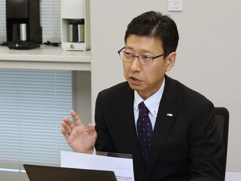 株式会社エディオンの兵頭剛氏（上席執行役員 営業本部 商品統括部長）