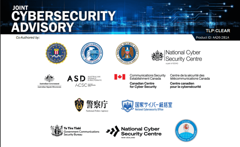 「<a href="https://www.cyber.go.jp/pdf/news/20261009advisory.pdf" class="strong bn" target="_blank">Chinese Government-linked Cyber Threat Actors Combine Automated and Hands-on Hacking Tools to Steal Sensitive Data</a>」より