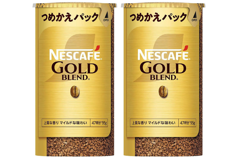 ゴールドブレンド エコ＆システムパック 95g×2本