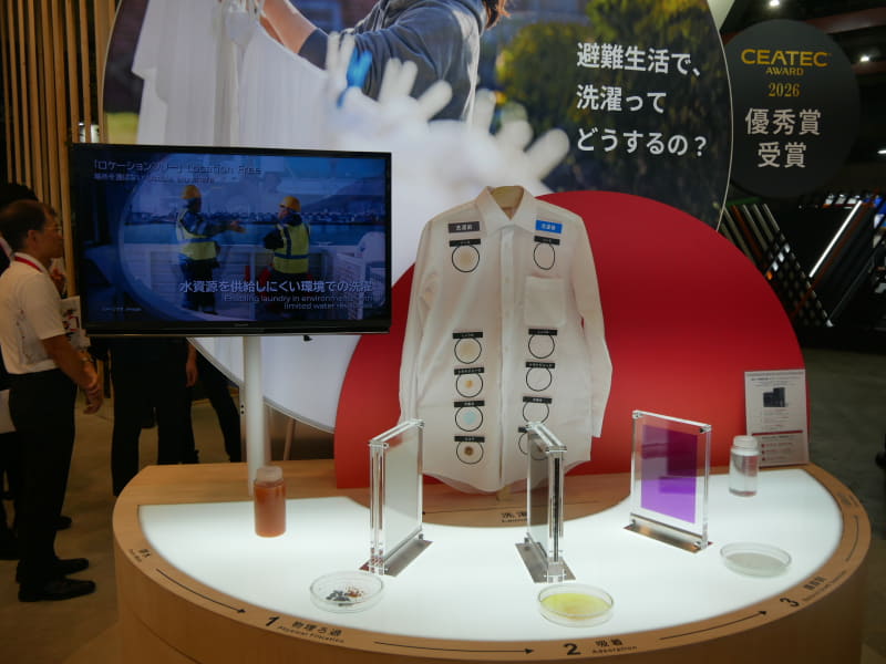 ろ過フィルターで洗濯水を素早く浄化する