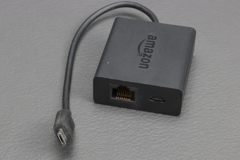 これまで使っていたイーサネットアダプターはMicro-USBなので使えない