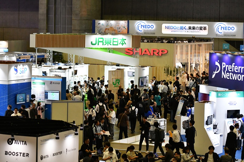 「CEATEC 2026」展示会場の様子