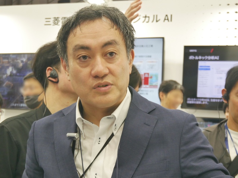 三菱電機の岡田祐氏（執行役員 デジタルイノベーション事業本部AXイノベーションセンター 副センター長）