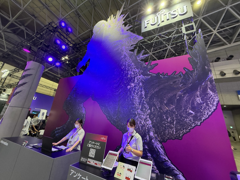 「CEATEC 2026」の富士通ブース