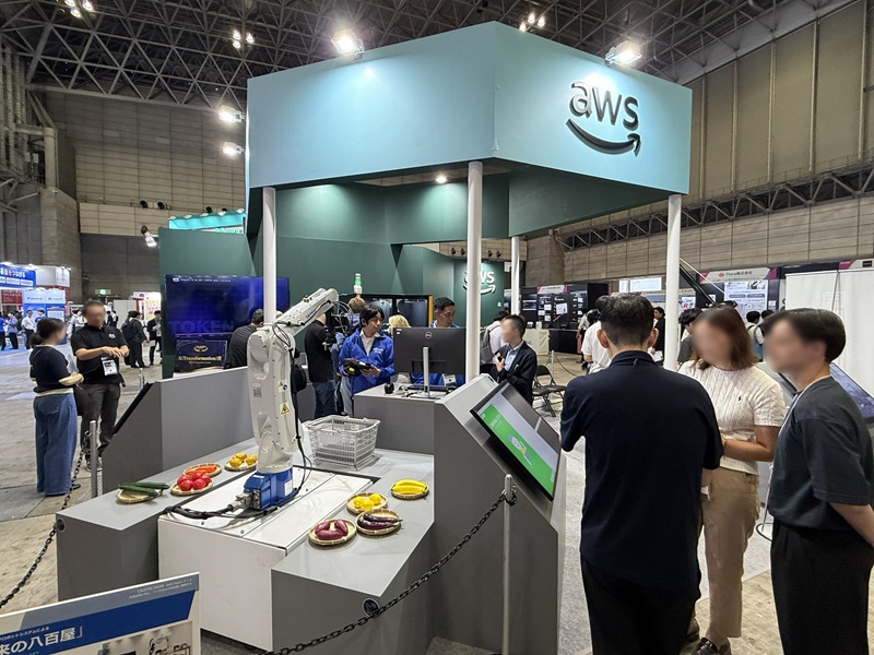 「CEATEC 2026」のAWSブース