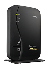 NEC、らくらくQRスタート2に対応した11n準拠無線LANルーター3製品