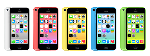Apple、64ビットCPUの「iPhone 5s」と、5色の「iPhone 5c」を