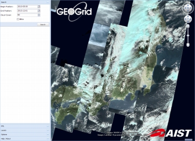地図ウォッチ】 第176回：ランドサット8号の観測データを受信して即時