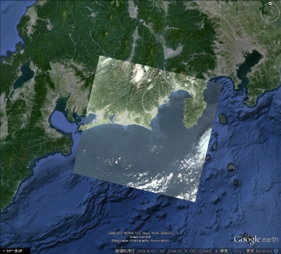 地図ウォッチ】 第176回：ランドサット8号の観測データを受信して即時