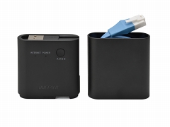 バッファロー、USB給電ケーブル収納式の旅先Wi-Fiルーター「WMR-300/S
