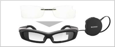ソニー製メガネ型端末「SmartEyeglass」の度付きレンズをJINSが販売 