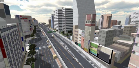 Unity」で大阪・なんばの街並みが再現可能、ゼンリン製3D都市モデル