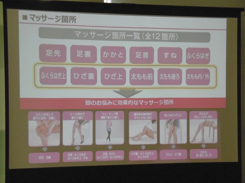 施術箇所は全12箇所