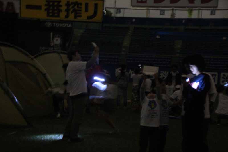 タブレットのアプリを使った天体観測