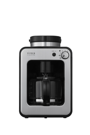 シロカ、蒸らし機能でコーヒー本来のコクを引き出す全自動コーヒー