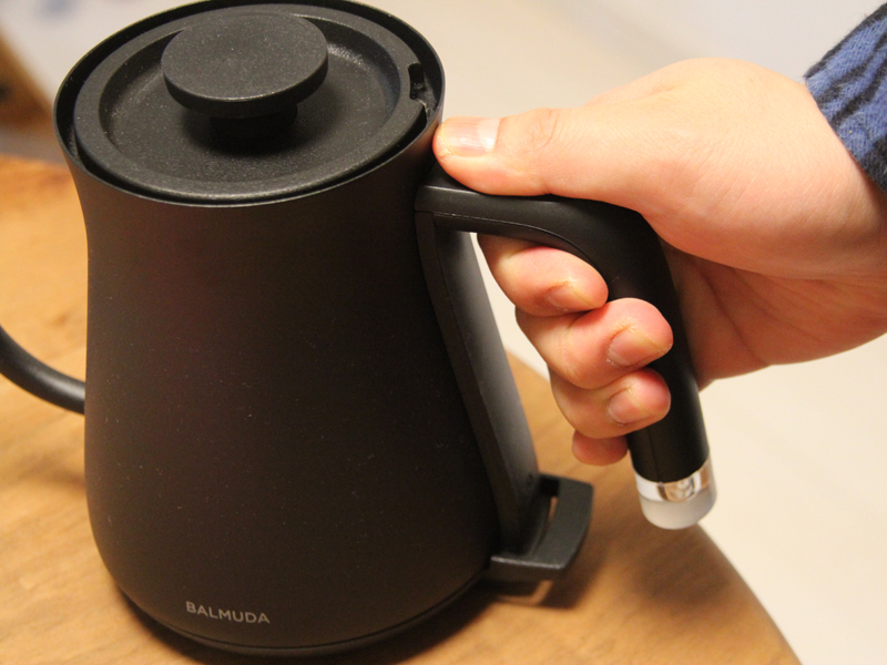 ハンドル部が握りやすい